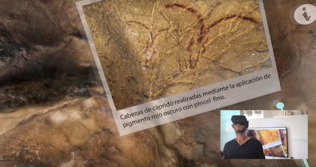 VR realidad virtual cuevas cieza, murcia, arqueología